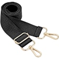 Miniatyrbild 1 av 5: Bred axelrem för byte av justerbart bälte Canvasväska Crossbody-handväska