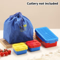 Miniatyrbild 1 av 7: Kreativa byggklossar DIY Pixel Building Bento Box Lunchbox D one size D one size