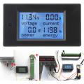 Miniatyrbillede 1 af 3: DC 100A Amperemeter Tester Digital LED Power Meter Monitor Power Energi Voltmeter,