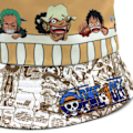 Miniatyrbillede 6 af 6: Anime One Piece Tryk Mode Fiskerhat Voksen Udendørs Me Khaki OneSize Khaki OneSize
