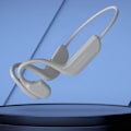 Pikkukuva 1 / 3: Bluetooth-kuulokkeet Benledning Langattomat kuulokkeet Urheilun ulkokäyttöön Stereo-kuulokkeet Kuulokemikrofoni harmaa grå