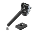 Pikkukuva 1 / 11: DT02RS Panoraamakameran jalustapää Hydraulinen nestevideon vaimennuspää Lintujen tarkkailuun Vedio Monopod null - DT03SS