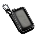 Miniatyrbillede 1 af 9: Bilnøgle Etui PU Læder Nøgle Organizer Black
