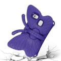 Miniatyrbilde 3 av 5: Butterfly Samsung Galaxy Tab A7 Lite 8.7 T220/t225 2021 Etui, Barnevennlig, Eva Mykt Skum Material, Tykke Fire Hjørner, Kamerabeskyttelse, Støtsikkert Lilla Purple