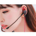 Miniatyrbilde 2 av 5: Hodetelefoner Headset med mikrofon for Pubg Mobile PS4 Xbox Rød