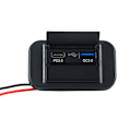 Miniatyrbillede 3 af 5: Hurtigoplader Bilbuslader 12-24V Til Bil RV Ya Blue