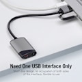 Miniatyrbillede 4 af 5: USB ekstern stereolydkort 3,5 mm USB-adapter USB til mikrofonhøjttaler Lydudstyr til Mac-book PC Laptop