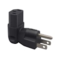 Miniatyrbillede 5 af 5: 5-15P til C13-adapter, IEC AC-stikhane-hunstikadapter, 3-polet 3-bens konverter til bærbar bærbar computer stikkontakt