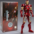 Miniatyrbild 1 av 5: Avengers 1906-07 Iron Man MK7 docka modell figurleksak (ny förpackning Red MK7 Red MK7