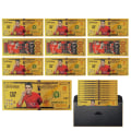 Miniatyrbild 8 av 11: Ronaldo stjärnfotboll minnessedel Europa Cup perifer sand super liga souvenir perifer with display shelf 3