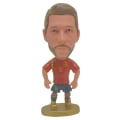 Miniatyrbillede 1 af 7: Fodboldstjerne Figur Mini Fodboldspiller Bil Ornament Kollektion 15 15 15 15