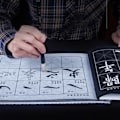 Miniatyrbillede 2 af 5: Kinesisk kalligrafi Kopi bog Ouyang Xun Almindeligt manus Vandskrivning penselklud