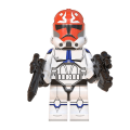 Miniatyrbilde 4 av 5: 8 stk Star Wars Rex Jesse Clone Force 99 Wrecker Hunter Minifigur montert minibyggesten Actionfigurer Leke Barn Gave