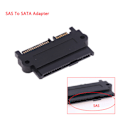 Pikkukuva 1 / 5: 1. SFF-8482 SATA /SAS till SATA 180 graders vinkeladapter Konvertera SAS