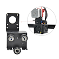 Miniatyrbilde 5 av 11: 3D-skriverdel for Ender-3 Hotend Ekstruder Bakre Støtteplate med Remskive 2