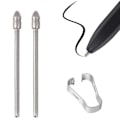 Miniatyrbillede 2 af 11: Udskiftningsspidser til S7+ NOTE10 20 S22 Stylus Pen i slidstærkt titaniumlegeringsmateriale, glatte kuglepenspidser, fine reserve-spidser null - E