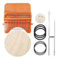 Miniatyrbilde 1 av 11: Mini Darting Maskin Liten Strikke Maskiner Lett å Bære Liten Vev Husholdning Strikke Maskiner for Å Lage Jeans null - Dress en
