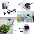 Miniatyrbilde 3 av 11: Akvariefossfilter Justerbart vannstand Ekstern hengende lite filter