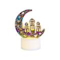 Miniatyrbillede 4 af 6: Ramadan LED Lys Lanterner Natlys LED Festlys Pynt Bar Rekvisitter Ferie Lys Udendørs Fest Dekorationer null - 6