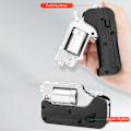 Miniatyrbillede 6 af 7: Legering venstre hjul metal model foldbar foldbar spøgelse switch- Hvid One Size White One Size