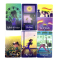 Pikkukuva 5 / 5: Kosmiset sykli Tarot 2:n tarotkortti Profetia Ennustusperhe P Monivärinen one size Multicolor one size