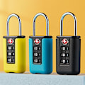 Miniatyrbillede 6 af 9: TSA Toldkode Lås til Rejsebagage med Ændring af Adgangskode Light Blue