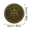 Pikkukuva 2 / 5: Aikuisille tarkoitettu Fidget Slider -lelu, Fidget Clicker -kolikko, Metallinen Fidget-lelu, Haptic Slider Edc (ruskea)