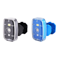 Pikkukuva 3 / 3: 2 kpl Ulkoilma Yövalot USB Latautuva Leirintään Vaellukseen Seikkailuihin Satunnainen Väri 4.6X3X2CM