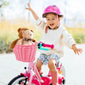 Miniatyrbillede 5 af 5: Cykelkurv til 12-16 tommer børnecykel, balancecykel, trehjulede cykler