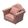 Miniatyrbild 1 av 5: Landstilsfåtölj Mini Soffa Dockhus Miniatyr Soffa och Set Trä Simulering Möbler Flickors Favoritgåva null - 9\"