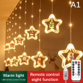 Miniatyrbillede 1 af 2: LED-ferielys Juldekoration USB-stik Stueguirlande Ne A1 one size A1 one size
