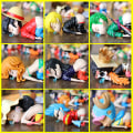 Pikkukuva 2 / 8: 1st One Piece Funny Sleep Luffy Zoro Nami Sanji per Action Figu D one size D one size