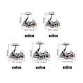 Miniatyrbild 5 av 5: Spinning Wheel Fiske Rulle SW2000 SW2000 SW2000