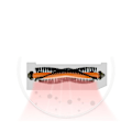 Miniatyrbild 3 av 5: 2st huvudborste för Upcan 20 40 Rg6825 X3 robotdammsugare reservdelar