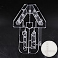 Miniatyrbillede 1 af 8: Figur Bas Lämplig Stativ Modell Display Ställ För 1/144 dam Mo Transparent one size Transparent one size