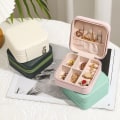 Miniatyrbilde 3 av 7: 1. enkeltsjikts oppbevaringsboks for damer Reisesmykkeetui Classic A8 ONESIZE A8 ONESIZE