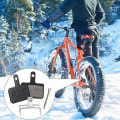 Pikkukuva 4 / 5: par B01S jarrupalat pyörä takana edessä - jarrupalat pyörä MTB jarrupalat / levyjarrut pyöräjarru musta