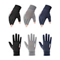 Pikkukuva 6 / 8: Läckage Två-Finger Handskar Sommar Tunna Andas Anti-Wear Spor black B black B