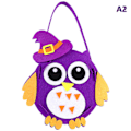 Miniatyrbillede 1 af 5: Halloween Trick or Treat-poser - Børne slikspand Tote Bag - Ha A2