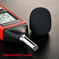 Miniatyrbilde 5 av 5: Desibelmåler, 30-130 dba Digital Lydnivåmåler Audio Støy DB Måler med LCD Bakgrunnsbelysning Data Hold Maks/Min (Batterier Inkludert)-TA8151