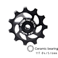 Miniatyrbilde 1 av 4: 11T Aluminiumlegering 7075 Tetningslager for Jockey Wheel Bakre Växelremskiva for Shimano Sram Bakgir Etc Svart