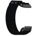 22 mm:n nailonranneke Garmin Instinct Crossover Solar -kelloon Black