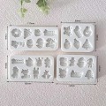 Miniatyrbillede 2 af 5: 1. juli form Snemand Form DIY Kage Fond B
