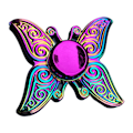 Miniatyrbild 1 av 11: Metalliska Snurrande Toppar Hög Hastighet Rotations Finger Spinner Leksak för Vuxna Barn Fest Favorit Avkoppling Fingertopp Leksak null - A