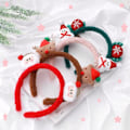 Miniatyrbild 4 av 7: Jul Hårband Huvudbonad Xmas Plysch Huvudbonad Ren Myra A5 one size A5 one size