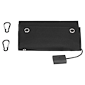 Miniatyrbilde 1 av 5: 15W 5V USB Solpanel Vikbar Bärbar Monokristallin Solcellsladdare för utomhusbruk