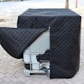 Miniatyrbild 1 av 4: IBC Tankskydd, IBC, Värmeisolering, Regnskydd, IBC-skydd, Frostskydd, 120 x 100 x 116 cm (Svart)