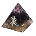 Miniatyrbillede 3 af 11: Krystal Eksport Orgon Pyramide Lilla Turmalin Pyramider Metafysisk Sten Healing Orgonit Pyramide Krystal Pyramide Nummer 6