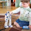 Miniatyrbillede 5 af 5: Fjernstyret robot til børn, intelligent programmerbar robot med