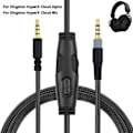 Miniatyrbillede 2 af 7: Flettet Kabelforlængerkabel til HyperX Cloud Headset Kabel Lydstyrke Kontrol A